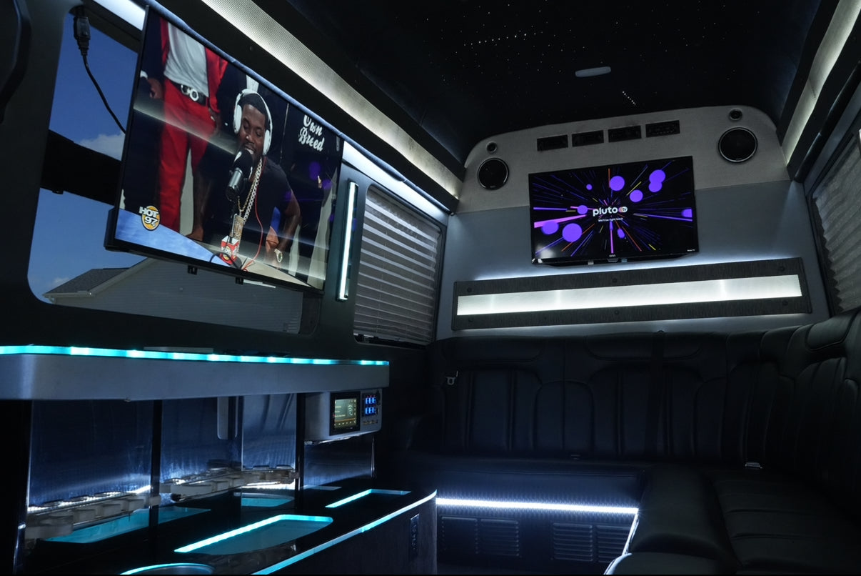 Party Bus Booking Hourly Rate