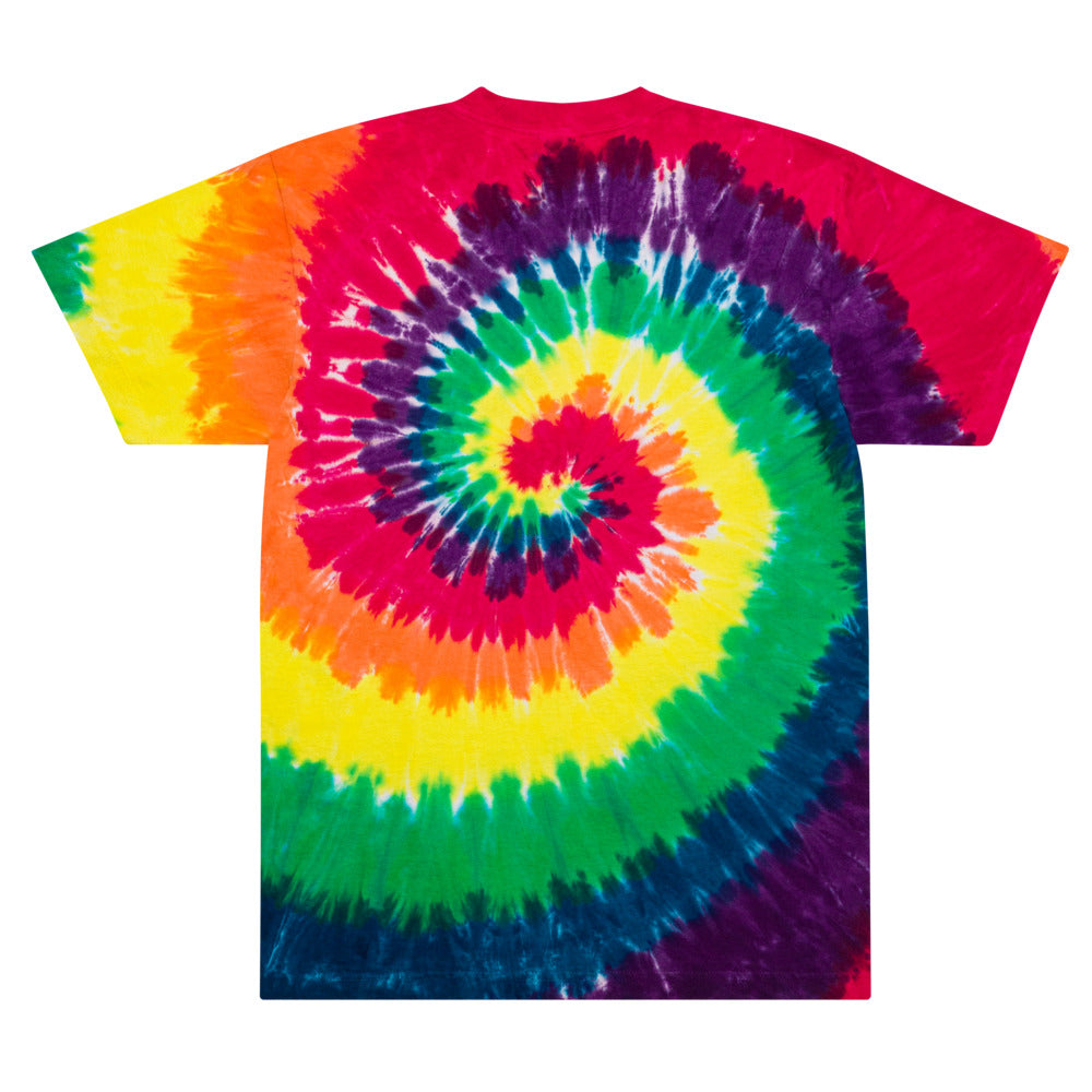 LambOnDaRun Oversized tie-dye t-shirt