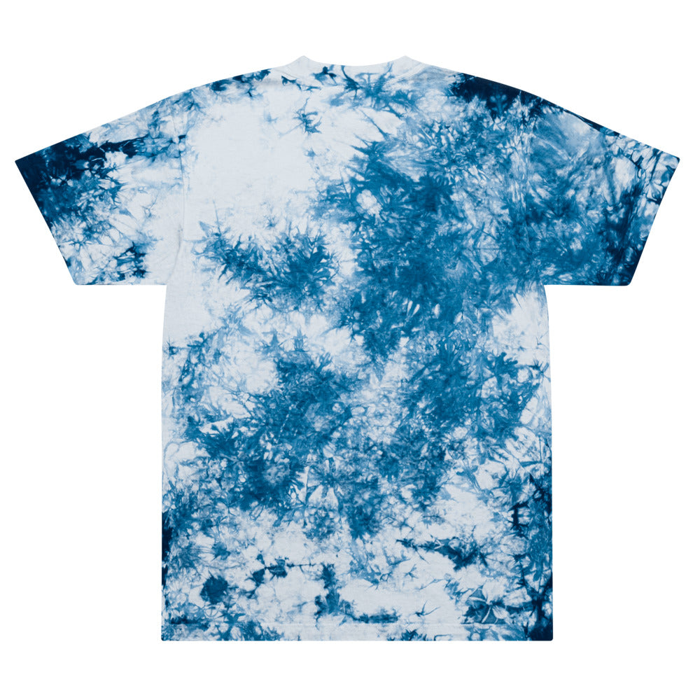 LambOnDaRun Oversized tie-dye t-shirt