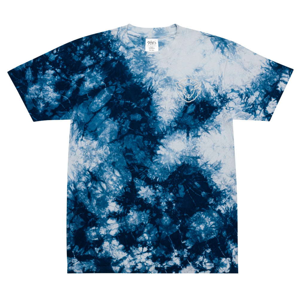 LambOnDaRun Oversized tie-dye t-shirt