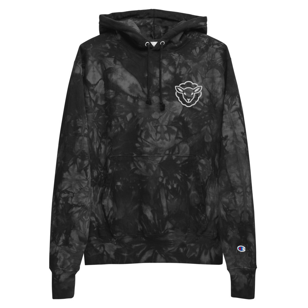 LambOnDaRun x Champion Tie-dye Hoodie