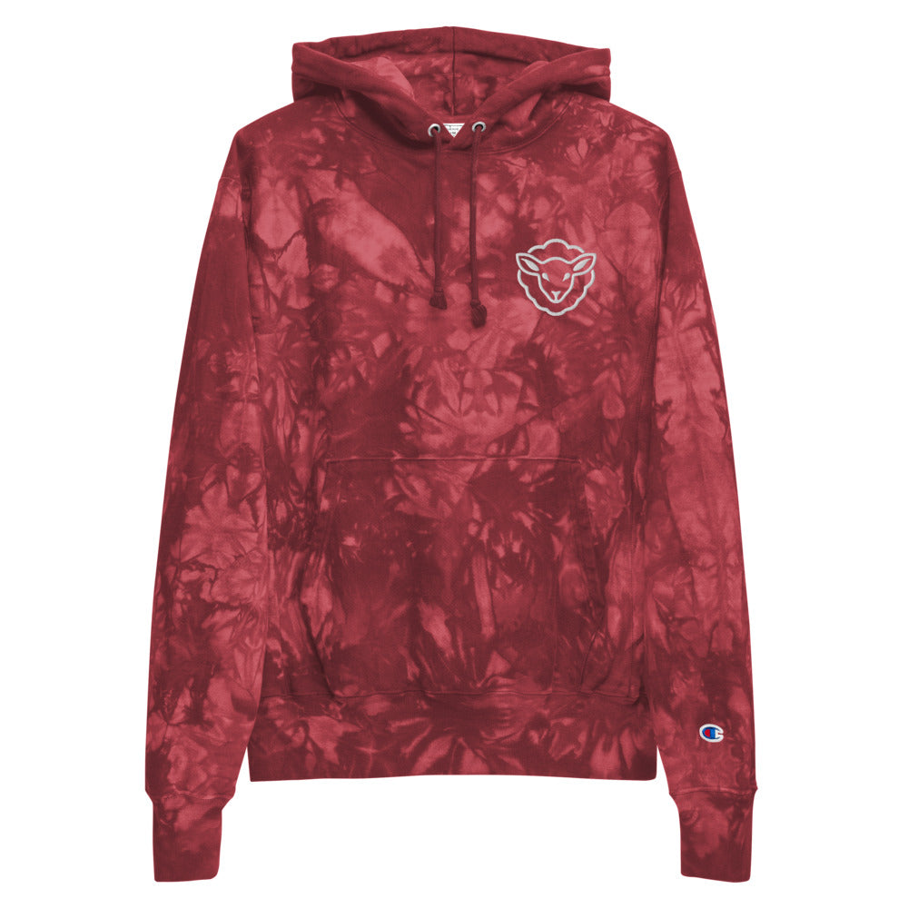 LambOnDaRun x Champion Tie-dye Hoodie