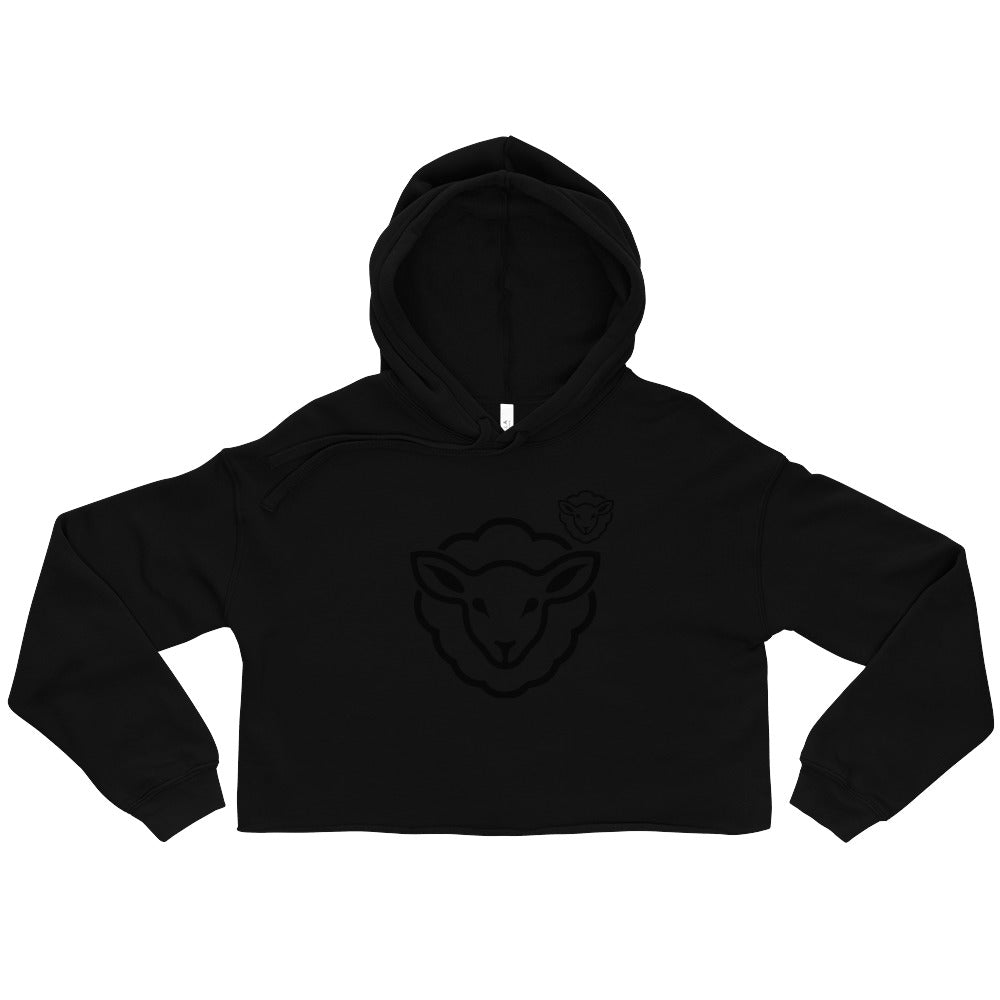 LambOnDaRun Crop Hoodie