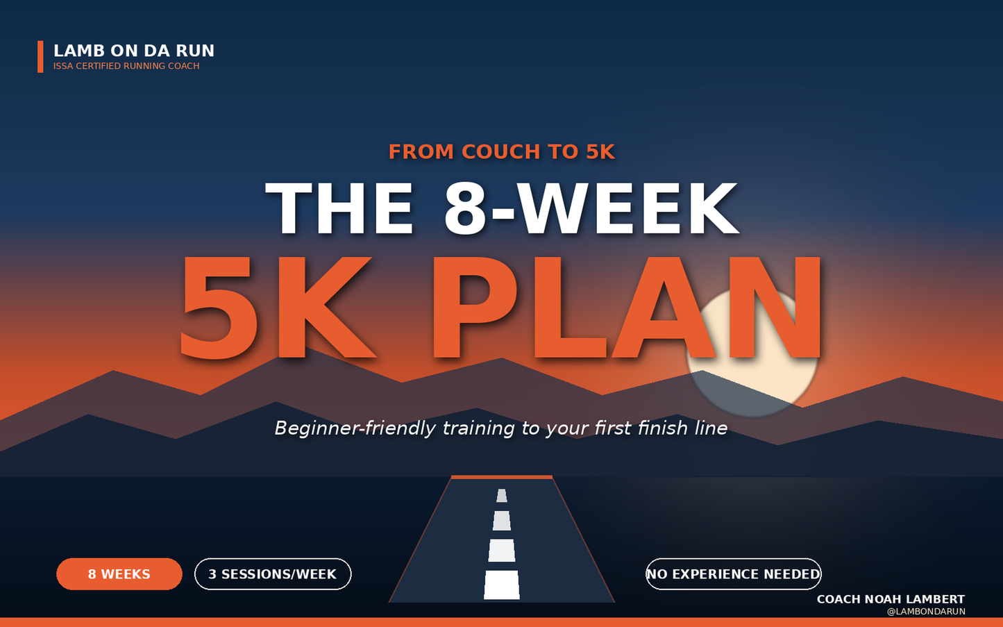 FREE 8 Week Running Program 5K (3 Mile)