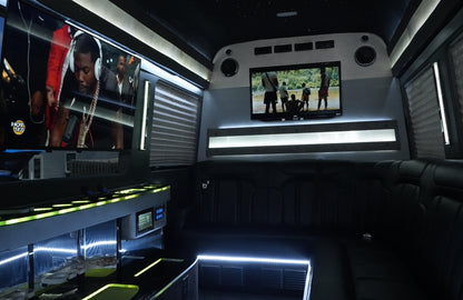 Party Bus Booking Hourly Rate