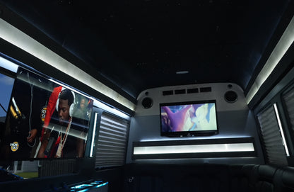 Party Bus Booking Hourly Rate